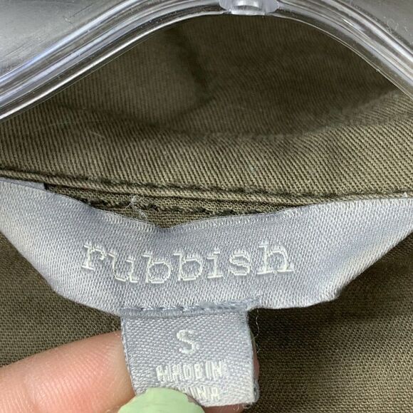 Army Green Lightweight Utility Jacket Size Small - Picture 6 of 7